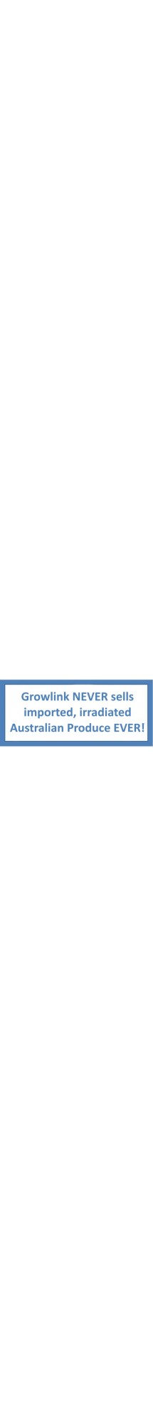 never imported